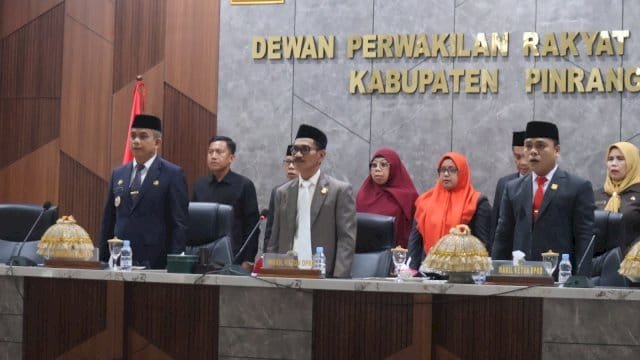 Rekomendasi LKPJ Disahkan, DPRD Pinrang Fokus pada Pelayanan dan Ekonomi Warga