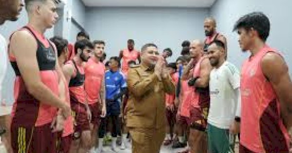 Munafri Arifuddin Motivasi Langsung Pemain PSM, Ingatkan Siri’ na Pacce, Bangkitkan Semangat