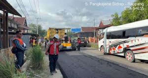 Jalan Mulus, Ekonomi Ngebut: Proyek MYC Sulsel Sasar Poros Pinrang–Sidrap