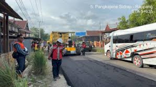 Jalan Mulus, Ekonomi Ngebut: Proyek MYC Sulsel Sasar Poros Pinrang&ndash;Sidrap