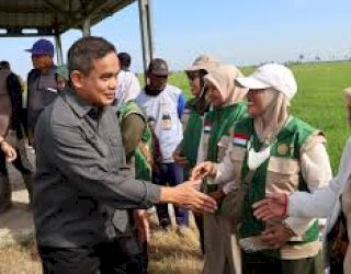 Jaga Panen Tetap Aman, Wabup Sudirman Pimpin Langsung Pengendalian OPT