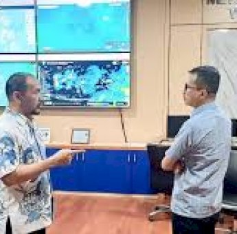 Diskominfo SP Sulsel Perkuat Sinergi dengan BMKG, Dorong Informasi Cuaca yang Lebih Akurat dan Cepat