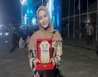 Nasywah Aqilah Shahib Harumkan Pangkep, Juara 1 KTIQ dan Siap ke MTQ Nasional
