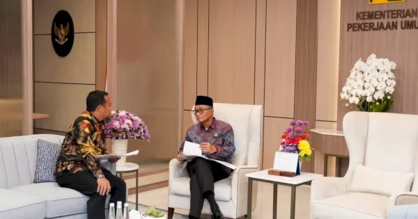 Temui Menteri PU, Gubernur Andi Sudirman Dorong Percepatan Infrastruktur Sulsel