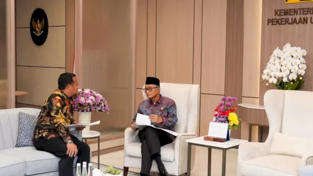 Temui Menteri PU, Gubernur Andi Sudirman Dorong Percepatan Infrastruktur Sulsel