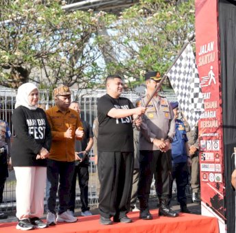 Munafri-Aliyah Rangkul Buruh, Peringati May Day 2026 Bersama Lewat Fun Walk