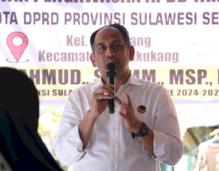 Mahmud Awasi APBD Sulsel di Panaikang, Warga Keluhkan Bansos Tak Tepat Sasaran