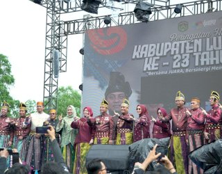 Puncak HUT ke-23 Luwu Timur, Bupati Ibas Ajak Semua Elemen Bersatu Membangun Daerah