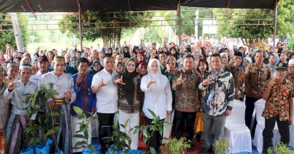 Punya Hutan Lindung Spesial, Desa Atue Lutim Dilirik Wagub Fatmawati Rusdi Jadi Desa Produktif ‎