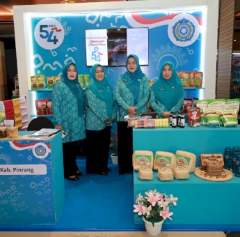 TP PKK Pinrang Promosikan UMKM, 2.247 Ibu Hamil Ikut Pecahkan Rekor MURI