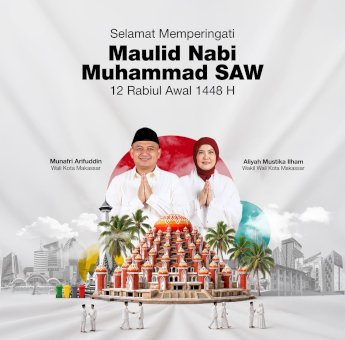 Maulid Akbar Pesisir Pemkotn Makassar Digelar 28 Agustus, Perahu Nelayan Ikut Semarakkan Acara